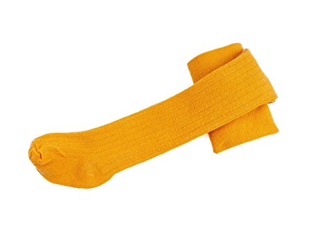 DEMES Fitilli Külotlu Çorap Hardal Renk