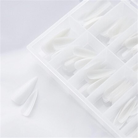 GEL Tips, Süt Beyazı (Badem), kutuda 120 adet