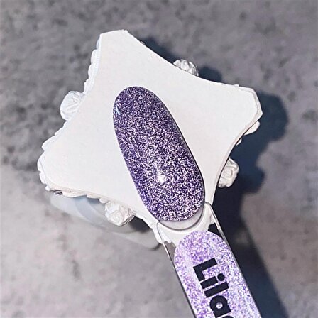 Işığı yansıtanKalıcı oje Lilac Flash - Lila 8ml