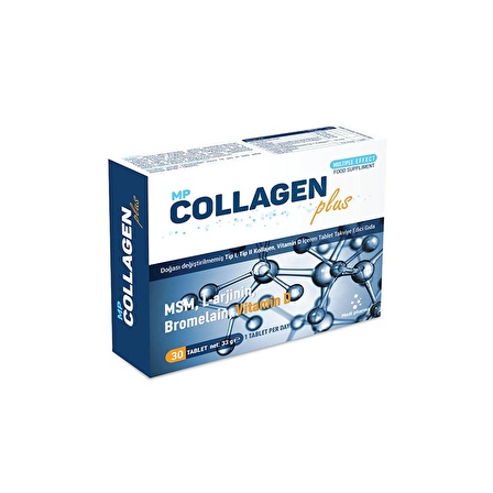 Mp Collagen Plus Tip 1 Tip 2 30 Tablet