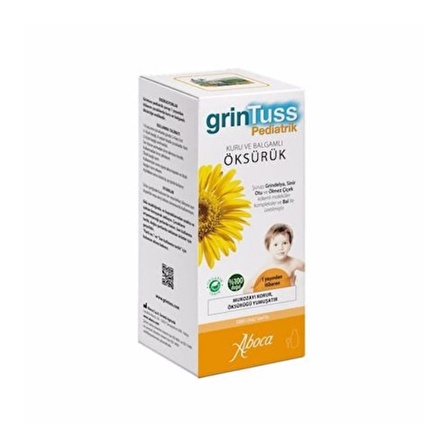 GrinTuss Pediatrik Öksürük Şurubu 128 gr