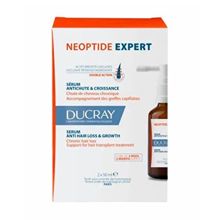 Ducray Neoptide Expert Saç Güçlendirici ve Yoğunlaştırıcı 2 li Serum