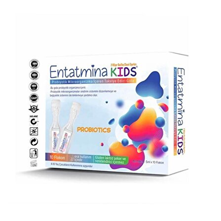 Entatmina Kids Probiotics 10 Flakon