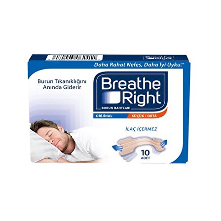 Breathe Right Orijinal 10 adet