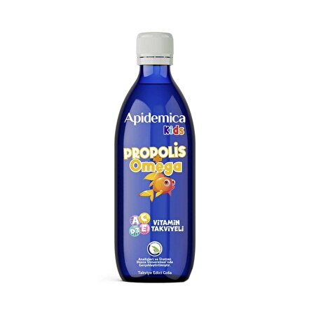 Apidemica Kids Propolis+Omega Şurup 150 ml