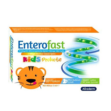 Enterofast Kids Probiotic 10 Flakon