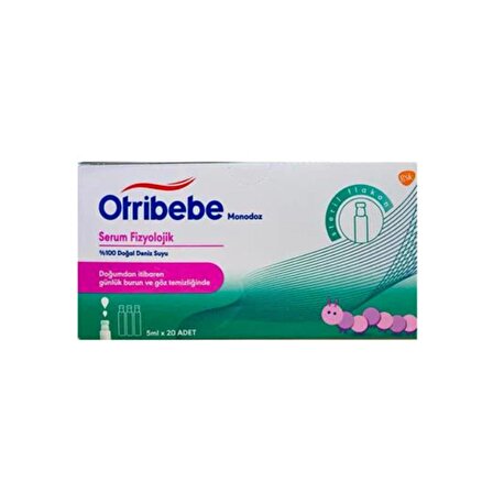 Otribebe Serum Fizyolojik 5 ml 20 Adet