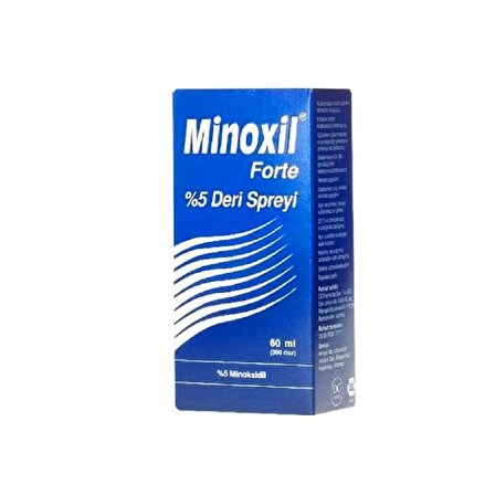 Minoxil Forte %5 Deri Spreyi 60 ml