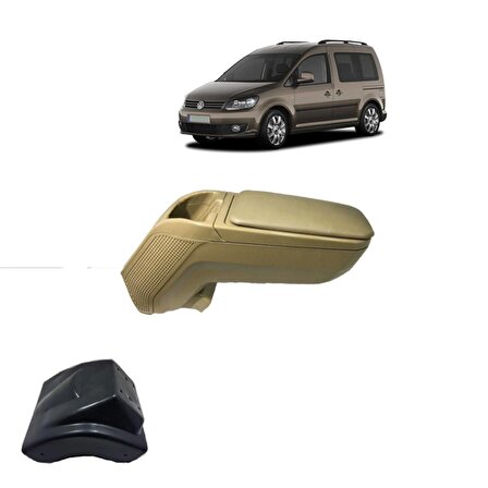 Volkswagen Caddy lüks sürgülü kolçak koldayama 2011-2015 Bej