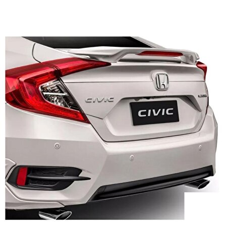 Honda Civic FC5 Işıklı Spoiler 2016-2021