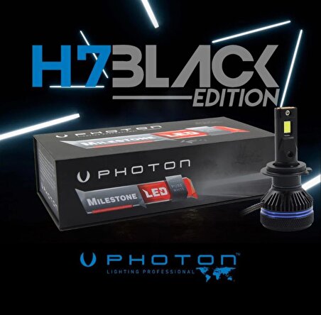 Photon Milestone H7 Black Edition Led Xenon