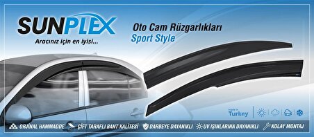 Opel Mokka cam rüzgarlıgı 4lü set Sunplex 2013-2019