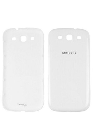 Galaxy S3 I9300 Arka Kapak Beyaz Uyumlu
