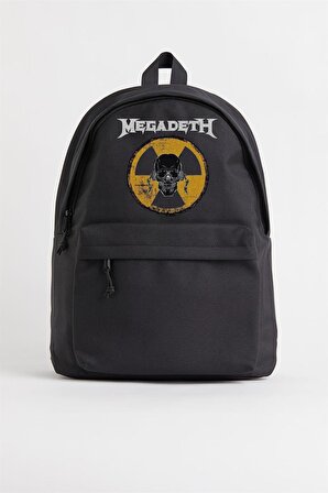 Megadeth Skull Baskılı Unisex Sırt Çantası