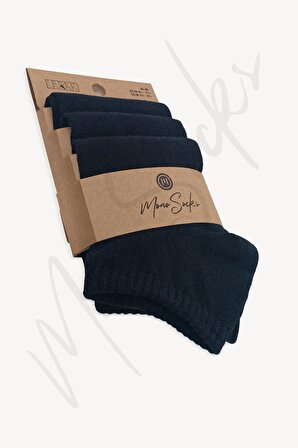  Mono Socks 3'lü Basic Düz Patik Çorap