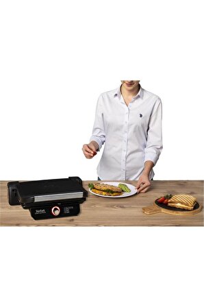 Tefal Chef Comfort Siyah Tost Makinesi 1800W (Teşhir & Outlet)