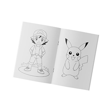 Çocuklar İçin Konsept Boyama Kitabı Pokemon 1