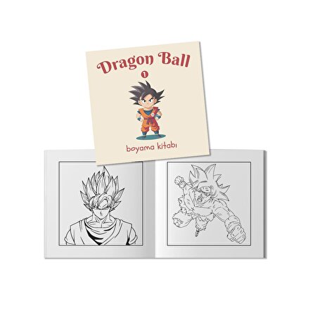 Dragon Ball Anime Serisi Boyama Kitabı 1