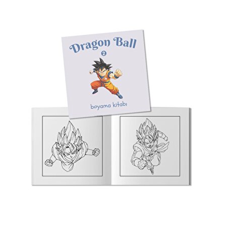 Dragon Ball Anime Serisi Boyama Kitabı 2