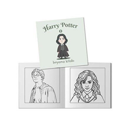 Harry Potter Anime Serisi Boyama Kitabı 2