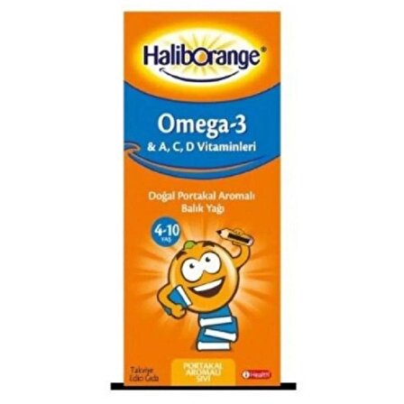 Haliborange Omega 3 Balık Yağı Şurup 300 ml