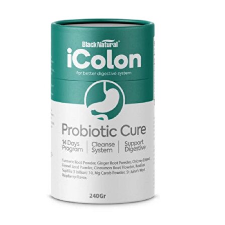 Black Natural Icolon Probiotic Cure 240 gr