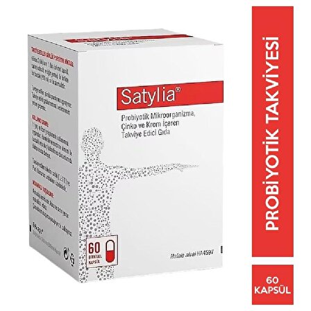 Satylia 60 Kapsül