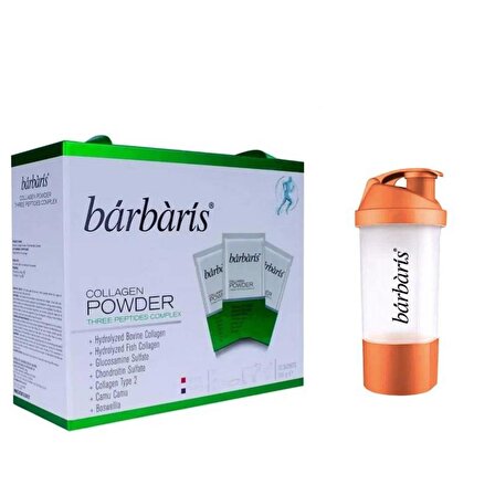 Barbaris Kolajen Powder Three Peptides Complex 30 Saşe + Shaker Hediyeli