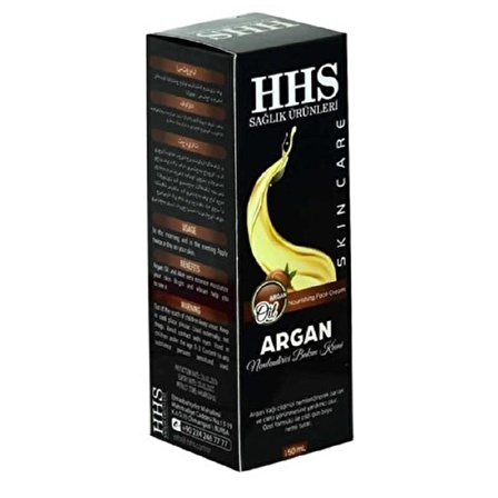 HHS Argan Yağlı Nemlendirici El Yüz ve Vücut Bakım Kremi 150 ml