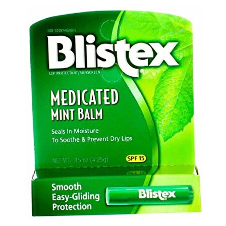 Blistex Medicated Mint Balm SPF15 7 gr
