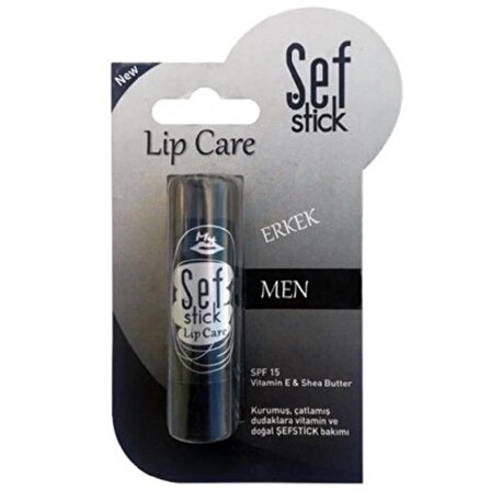 Şef Stick Lip Care Natural Men