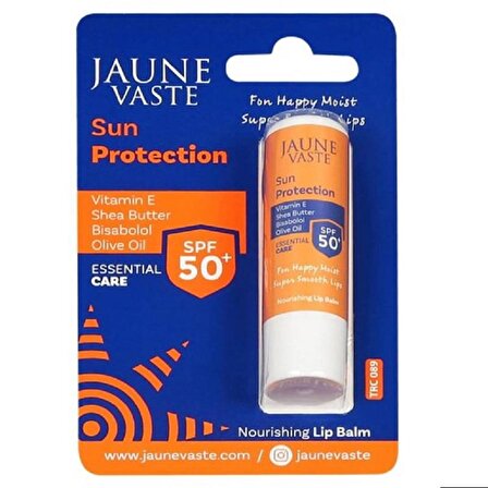 Jaune Vaste Sun Protection SPF50+ Lip Stick - 12'li Stand