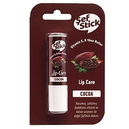 Şef Stick Lip Care - Kakao