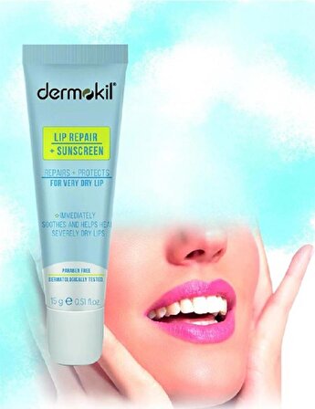 Dermokil Repair & Sunscreen Lip Balm 15 ml