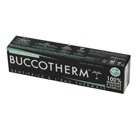 Buccotherm Kömürlü Macun 75 ml