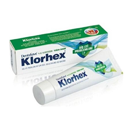 Dentasave Klorhex Diş Macunu 75 ml - %0,2 Yoğun Bakım & Diş Eti Bakımı