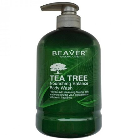 Beaver Tea Tree Body Wash 400 ml