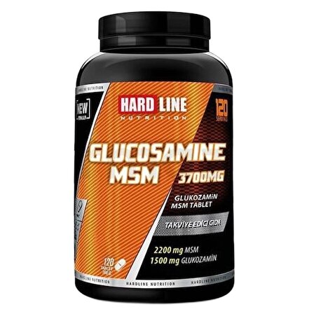 Hardline Nutrition Glucosamine MSM 120 Tablet