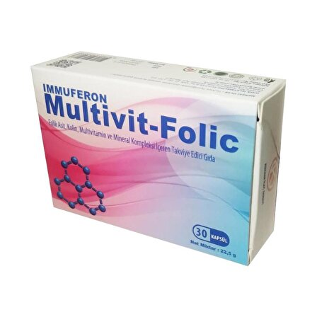 Multivit-Folic 30 Kapsül