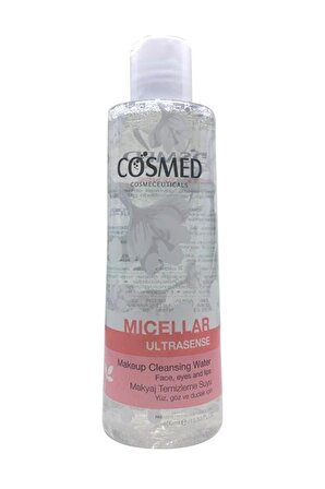 Cosmed Ultrasense Micellar Makeup Cleansing Water - Hassas Ciltler için Makyaj Temizleyici Micellar Su 400 ml