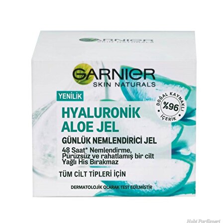 Garnier Hyaluronik Aloe Jel Günlük Nemlendirici 50 ml