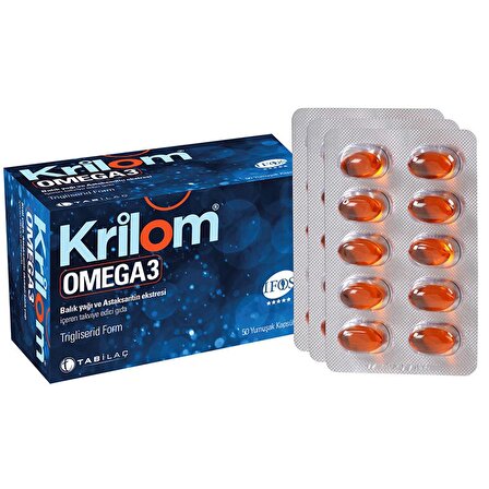 Krilom Omega-3 50 Yumuşak Kapsül