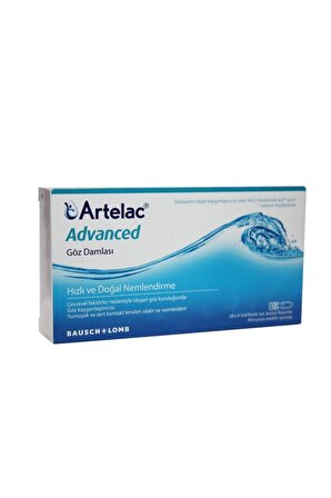 Artelac Advanced Göz Damlası 30 Flakon 0,5 ml