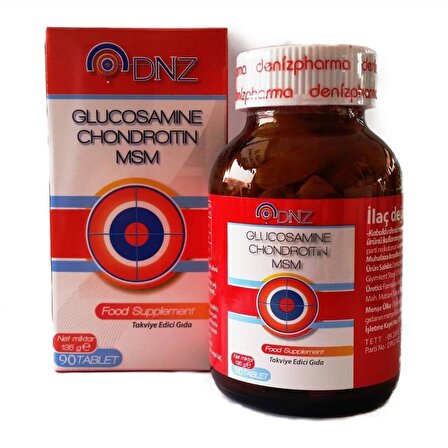 DNZ Glucosamine Chondroitin MSM 90 Tablet