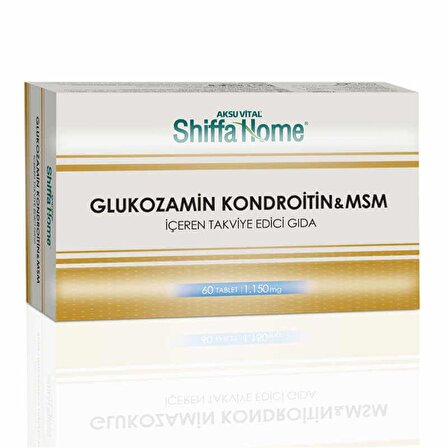 Shiffa Home Glukozamin Kondroitin & MSM 60 Tablet