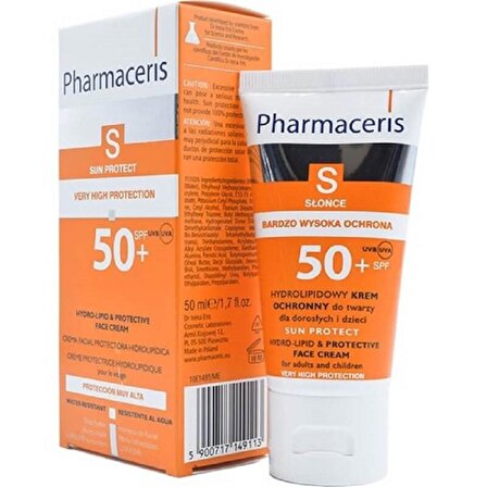 Pharmaceris S Sun Protect Güneş Kremi SPF50 50 ml
