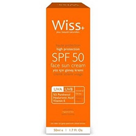 Wiss Plus Güneş Kremi SPF50 200 ml