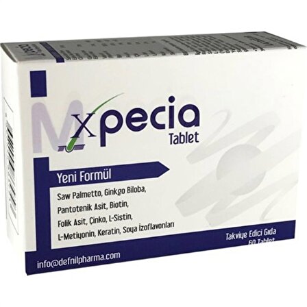 Xpecia Erkek 750 mg 60 Tablet
