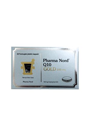 Pharma Nord Q10 Eurotabs Gold 100 mg 30 Yumuşak Kapsül