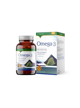 Dr. Thomson Omega-3 1200 mg Balık Yağı 50 Kapsül